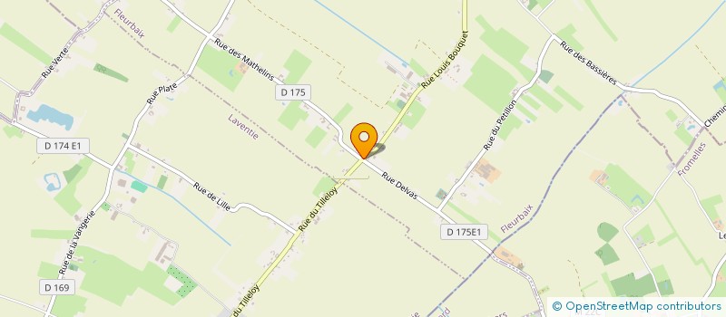 localisation de l'entreprise BELAFINANCES  FLEURBAIX