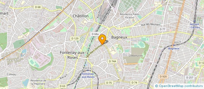 localisation de l'entreprise BELAHCENE TELECOM à BOBIGNY