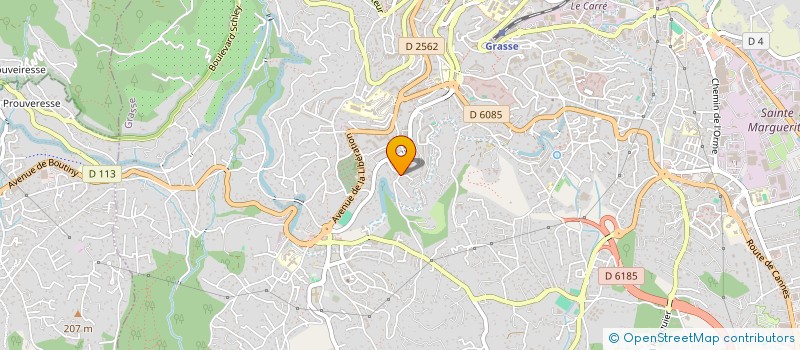 localisation de l'entreprise BELAHDJI BATIMENT à GRASSE