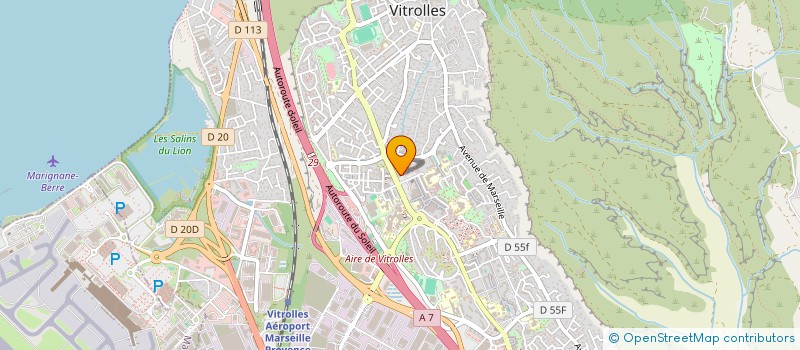 localisation de l'entreprise BELAIR à VITROLLES