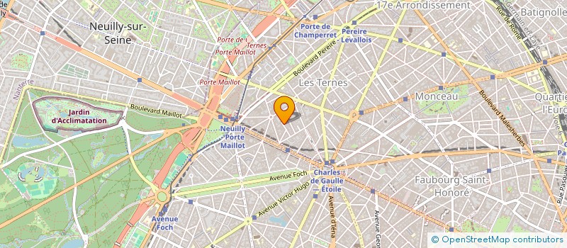 localisation de l'entreprise BELAIR INTERNATIONAL SARL  PARIS