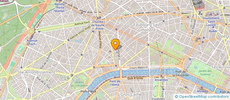 localisation de l'entreprise BELAIR PROPCO  PARIS