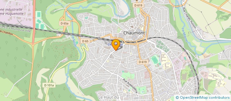 localisation de l'entreprise BELALLIANCE à CHAUMONT