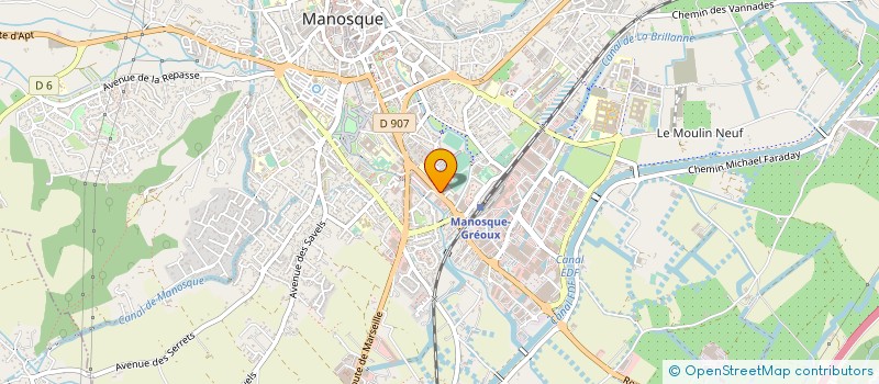 localisation de l'entreprise BELALP 2022 à MANOSQUE