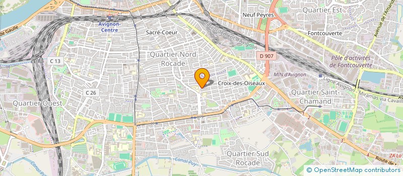 localisation de l'entreprise BELAMRI  AVIGNON