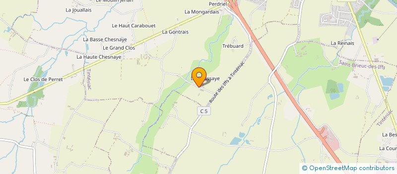 localisation de l'entreprise BELAN TRAVAUX AGRICOLES à TINTENIAC