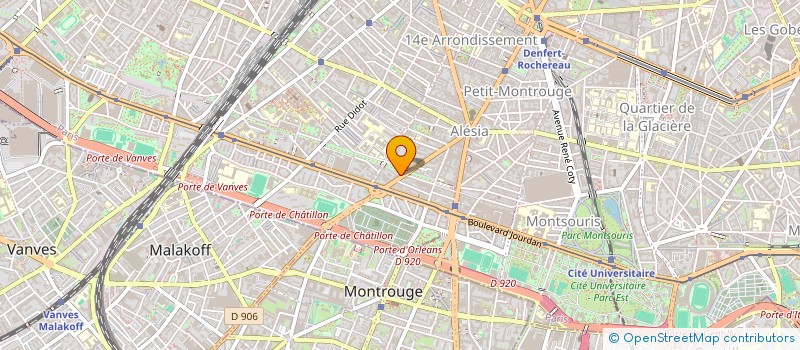 localisation de l'entreprise BELANGER CONSEIL  PARIS