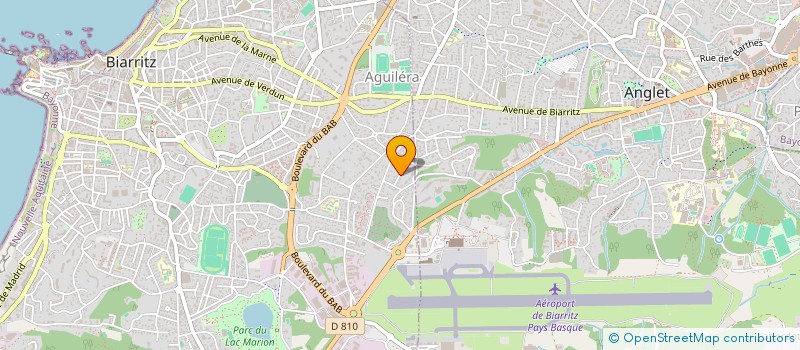 localisation de l'entreprise BELAR EROAK à BIARRITZ
