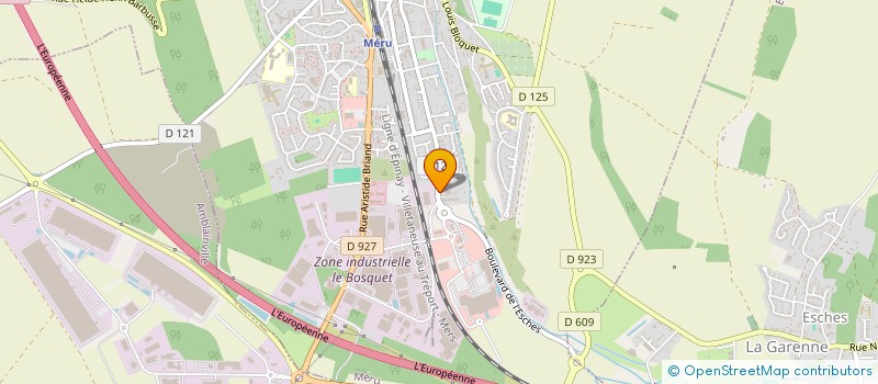 localisation de l'entreprise BELAROME  MERU