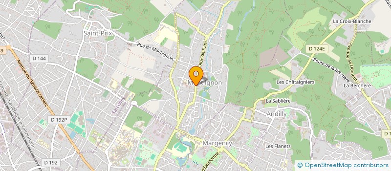 localisation de l'entreprise BELARTVITA à MONTLIGNON