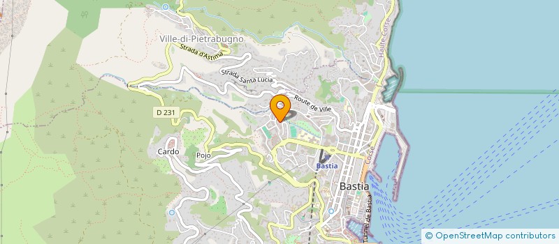 localisation de l'entreprise BELASGONTI 2 à BASTIA