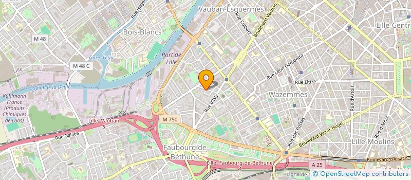 localisation de l'entreprise BELASGONTI à LILLE