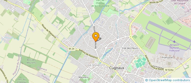 localisation de l'entreprise BELASSI à CUGNAUX