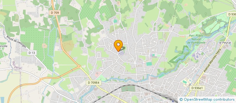 localisation de l'entreprise BELATEAM SAS à BERGERAC