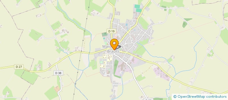 localisation de l'entreprise BELAUCE  MAROLLES-LES-BRAULTS