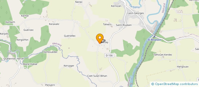 localisation de l'entreprise BELAUNA  PLUMELIAU-BIEUZY