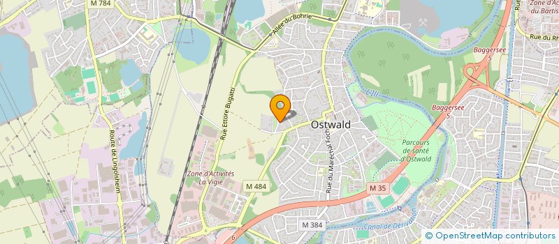 localisation de l'entreprise BELAVIDA  OSTWALD