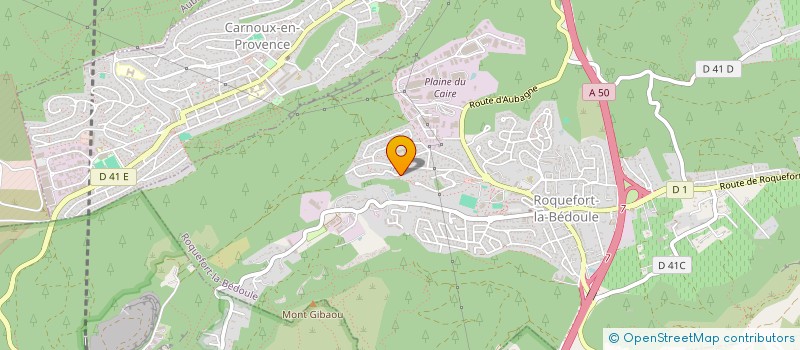 localisation de l'entreprise BELAVIE  ROQUEFORT-LA-BEDOULE