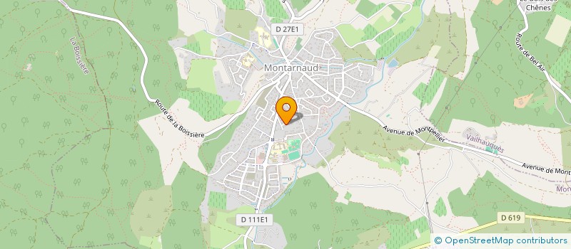 localisation de l'entreprise BELAVISION  MONTARNAUD