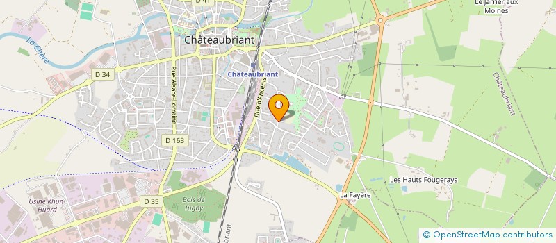 localisation de l'entreprise BELAY QUENTIN  MOISDON-LA-RIVIERE