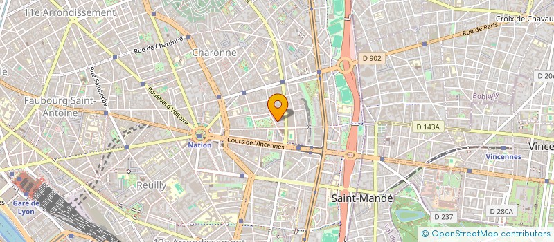 localisation de l'entreprise BELAYEL à PARIS