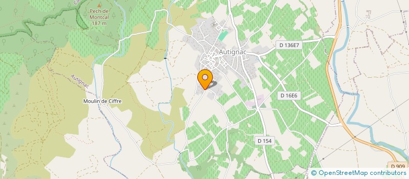 localisation de l'entreprise BELBESPRE  AUTIGNAC