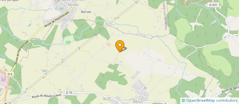 localisation de l'entreprise BELCASAL  BELUS