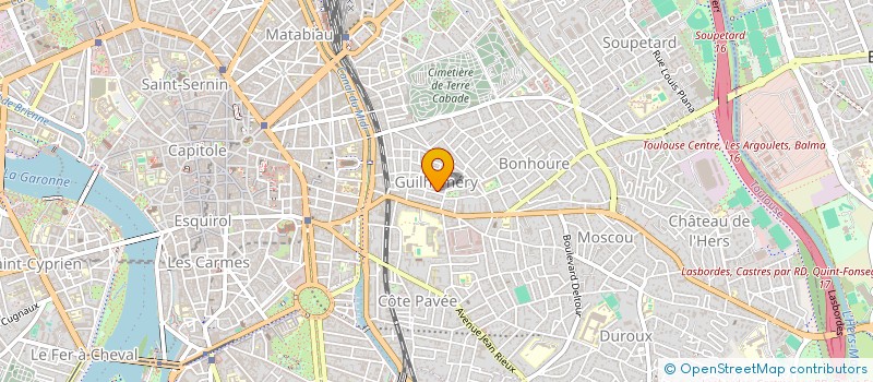 localisation de l'entreprise BELCASTEL à TOULOUSE