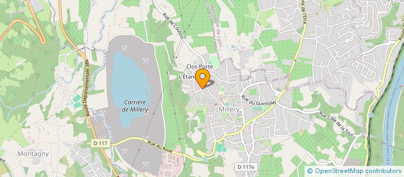 localisation de l'entreprise BELCASTRO  MILLERY