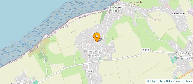 localisation de l'entreprise BELCAUX  PETIT-CAUX