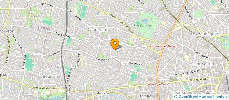 localisation de l'entreprise BELCIER SOCIMBEL  BORDEAUX