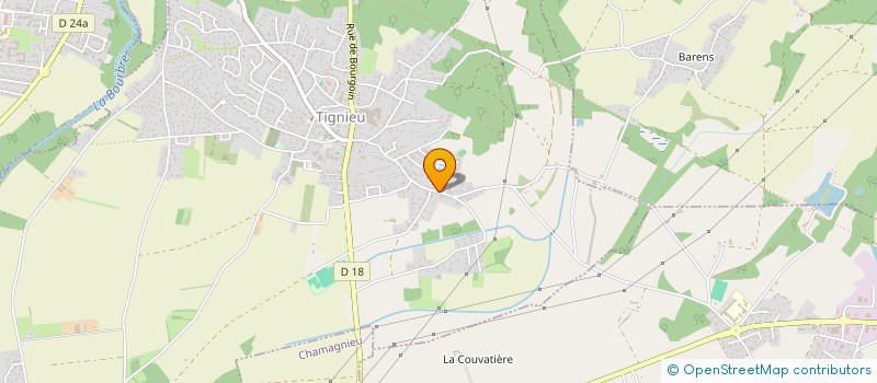 localisation de l'entreprise BELCO BOUKARI & ALLIANCE RESEARCH DEVELOPMENT AND ENGINEERING COUNCIL à TIGNIEU-JAMEYZIEU