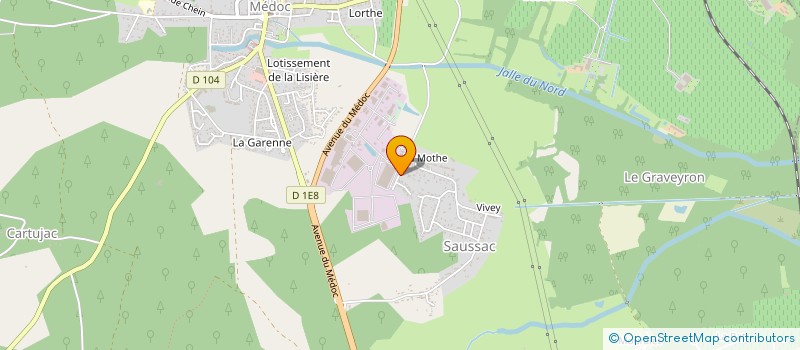 localisation de l'entreprise BELCO IMMO  SAINT-LAURENT-MEDOC