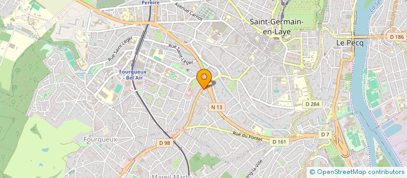 localisation de l'entreprise BELCOVER à SAINT-GERMAIN-EN-LAYE