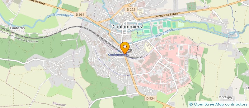 localisation de l'entreprise BELCUA à COULOMMIERS