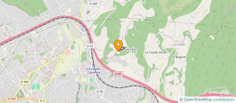 localisation de l'entreprise BELDA CONSULTANT à LA CIOTAT