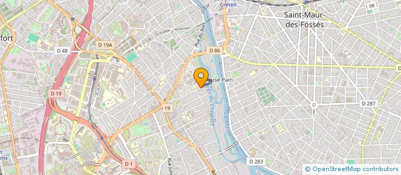 localisation de l'entreprise BELDA HOLDING  CRETEIL