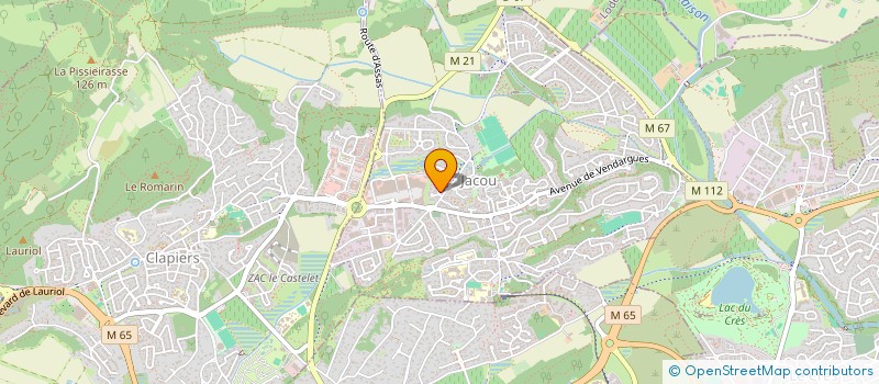 localisation de l'entreprise BELDENT  JACOU