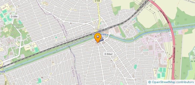 localisation de l'entreprise BELDI STREET  VILLEPARISIS