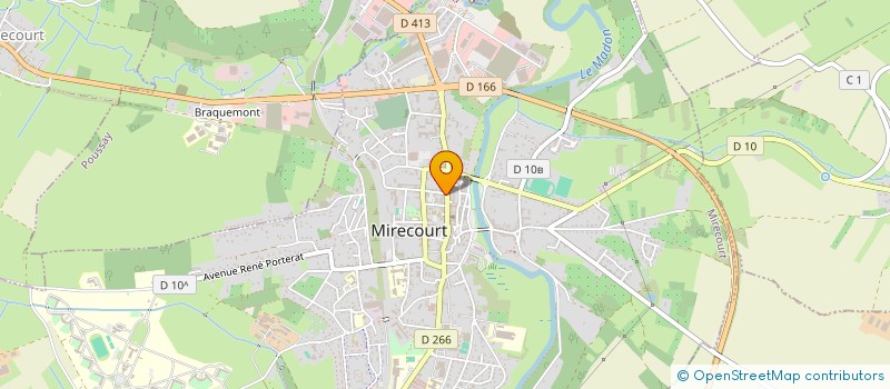 localisation de l'entreprise BELDICOT LMNP  MIRECOURT