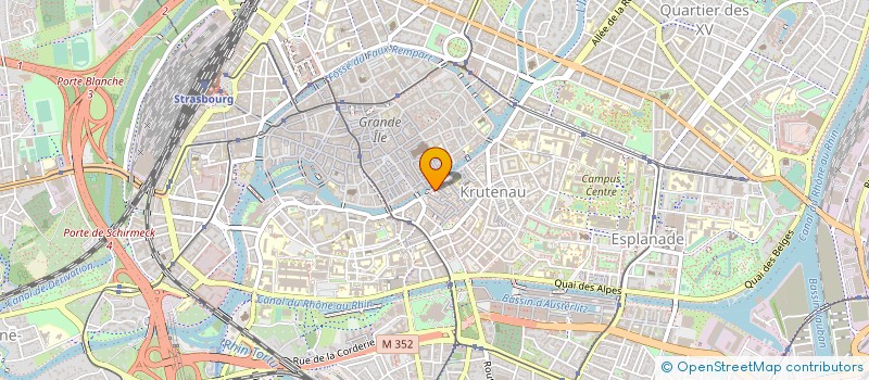 localisation de l'entreprise BELDIMA à STRASBOURG