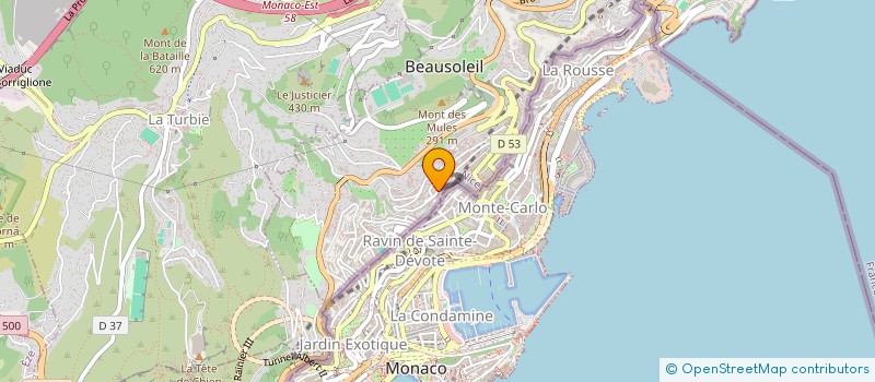 localisation de l'entreprise BELDY'S à BEAUSOLEIL
