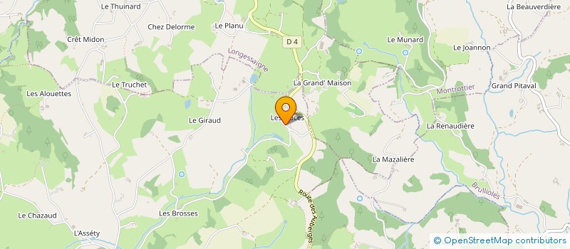 localisation de l'entreprise BELE BOUCLE EN LAINE  SAINT-CLEMENT-LES-PLACES