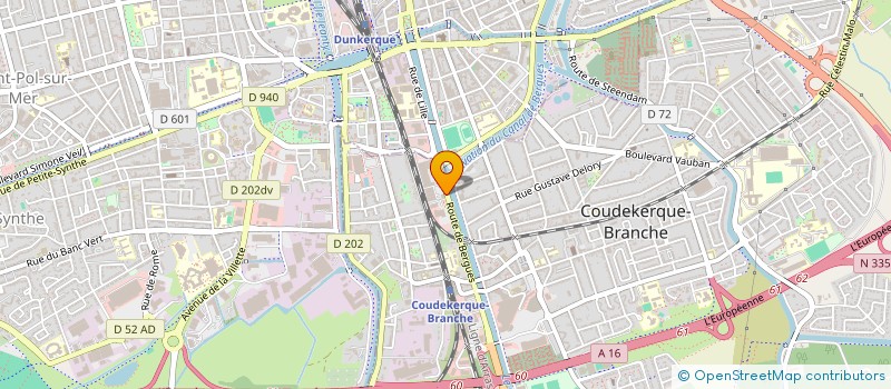 localisation de l'entreprise BELE ET FILS  COUDEKERQUE-BRANCHE