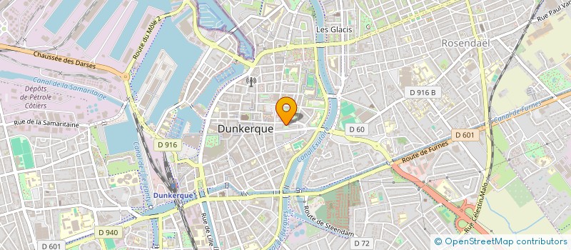 localisation de l'entreprise BELE ETIENNE ET SABINE à DUNKERQUE