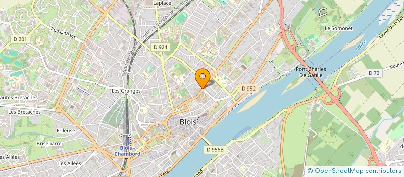localisation de l'entreprise BELEBEAU ET VRANCKX à BLOIS