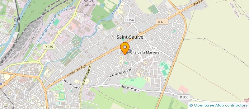 localisation de l'entreprise BELEC à SAINT-SAULVE