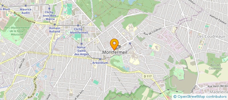 localisation de l'entreprise BELEC  MONTFERMEIL