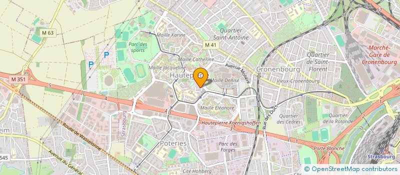 localisation de l'entreprise BELECLEAN PRO à STRASBOURG