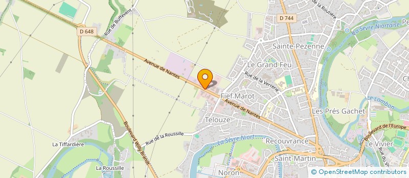 localisation de l'entreprise BELEM  NIORT